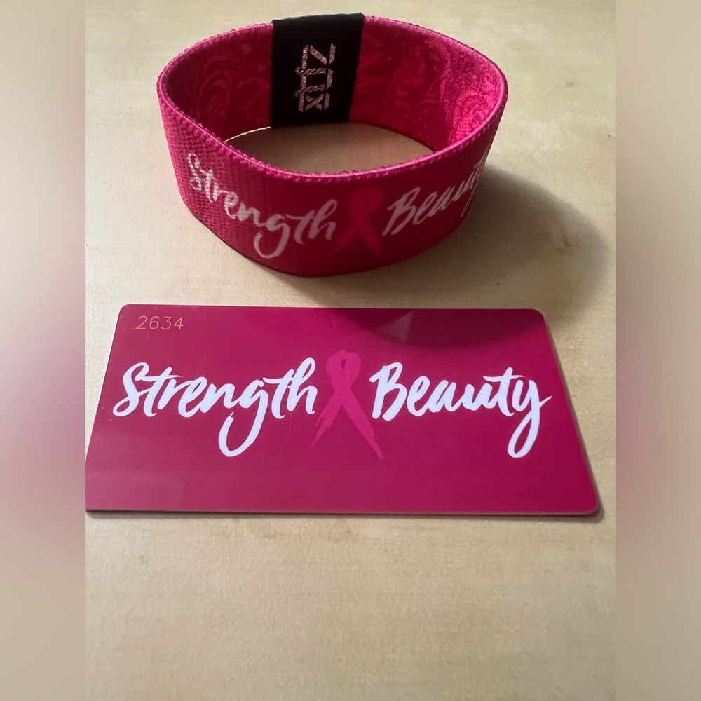 Limited Edition ZOX Band: Strong & Beautiful Breast Cancer Awareness